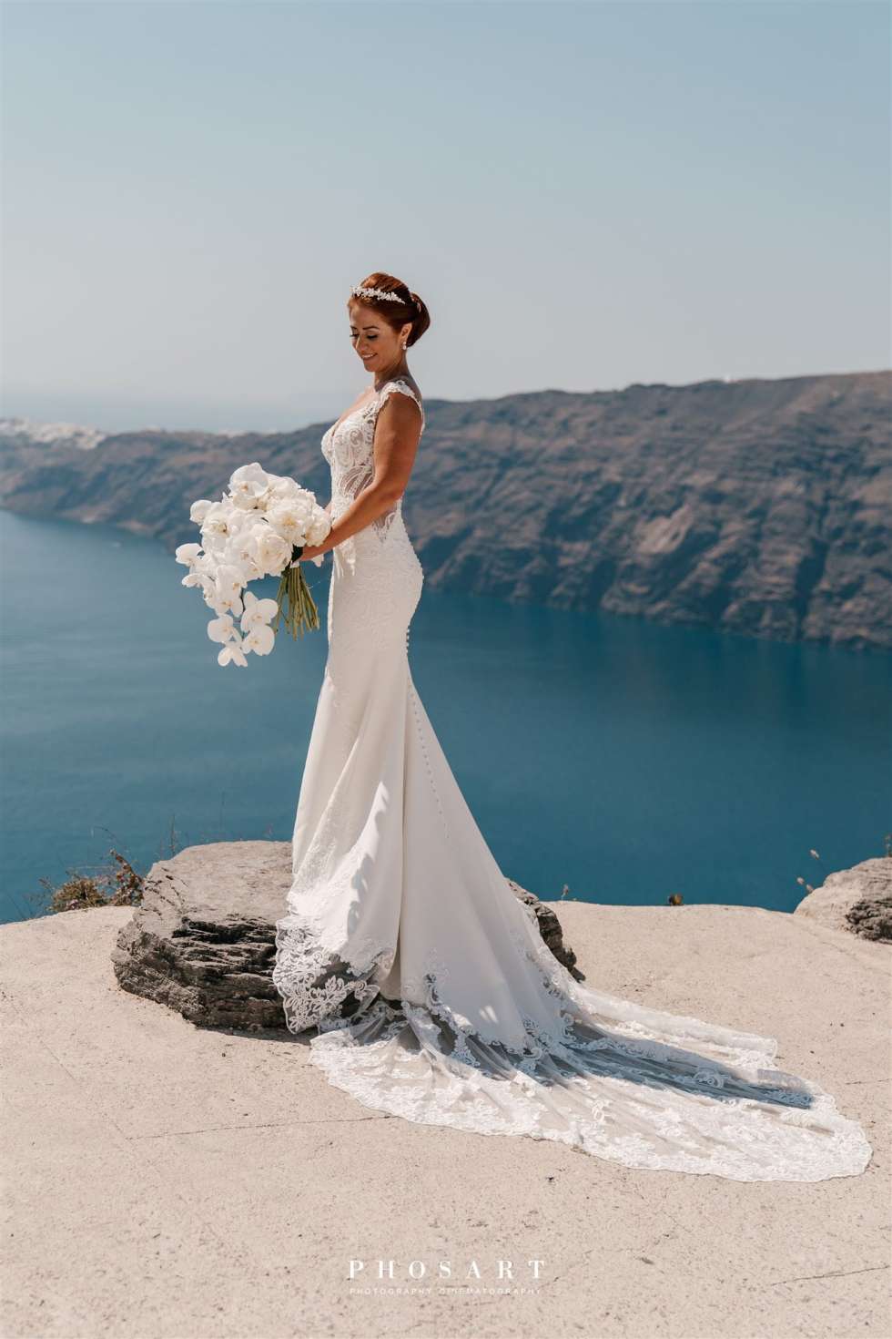 A Magical Fusion: An Enchanting Destination Wedding In Greece | Arabia ...