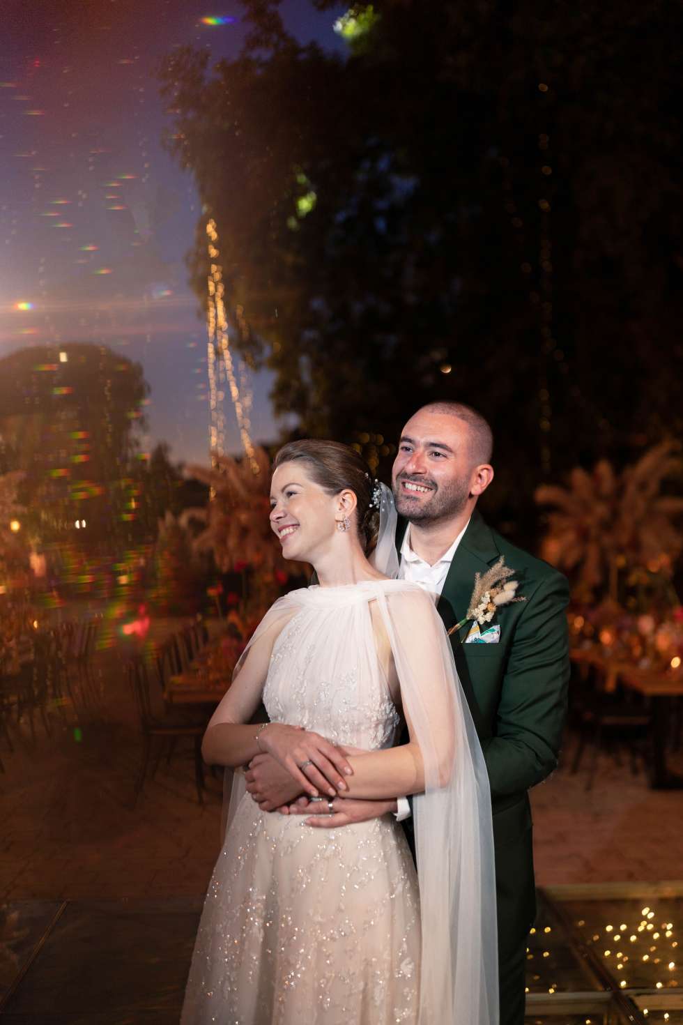 حفل زفاف حالم بطابع بوهيمي في لبنان