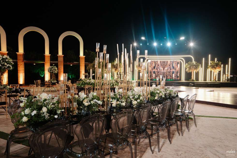 حفل زفاف لبناني ساحر في بيبلوس
