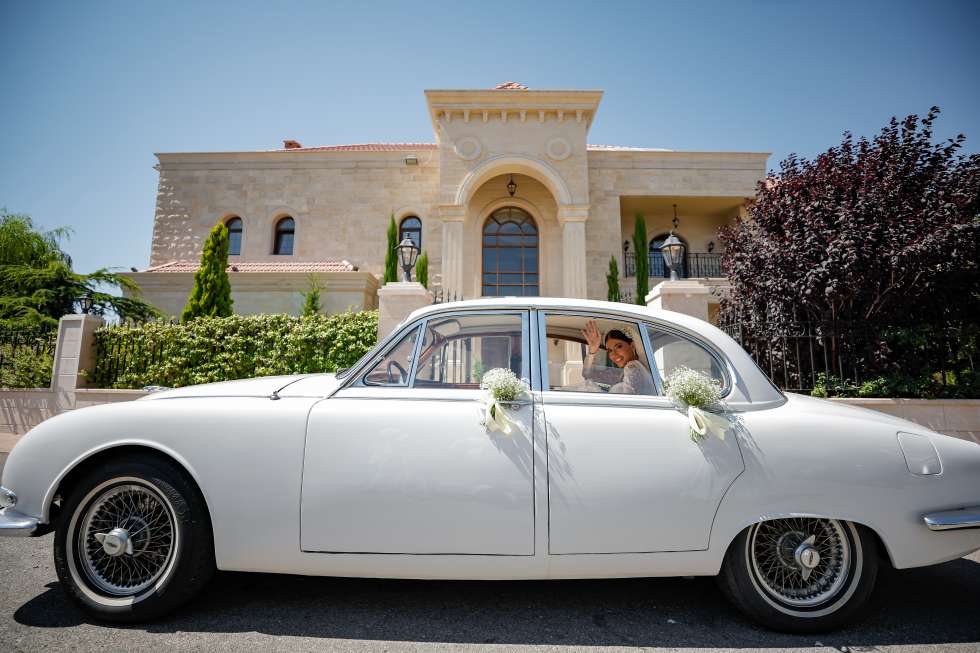 حفل زفاف صيفي خيالي في لبنان