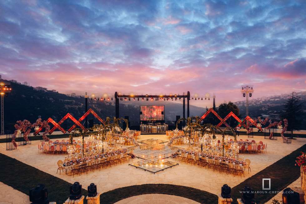 An Enchanting Blooming Wedding in Lebanon