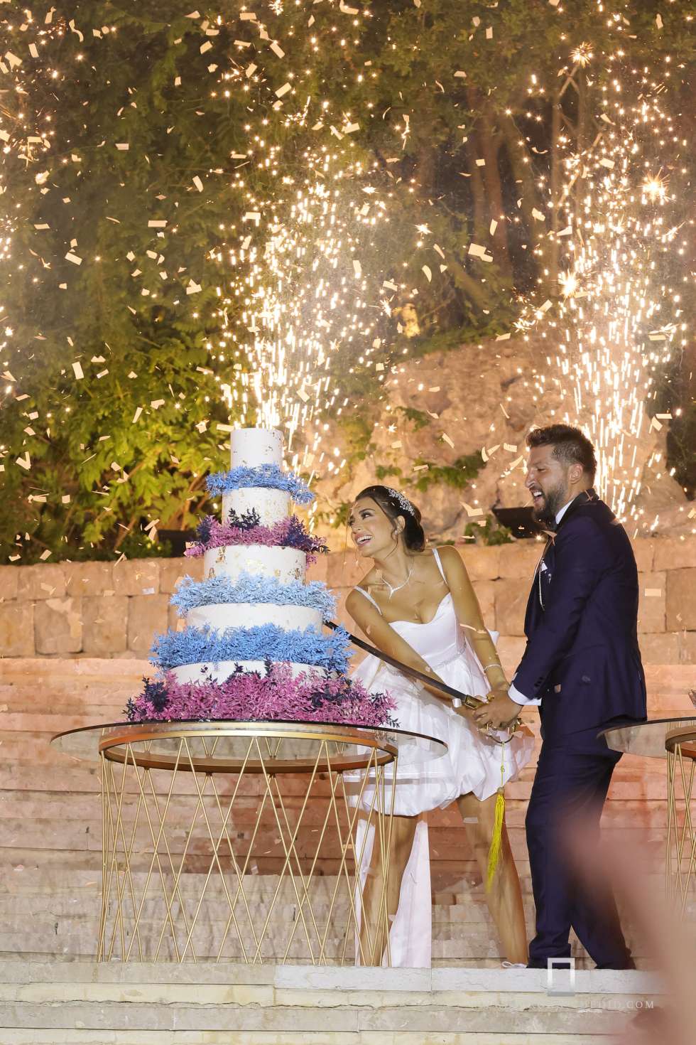 An Enchanting Blooming Wedding in Lebanon