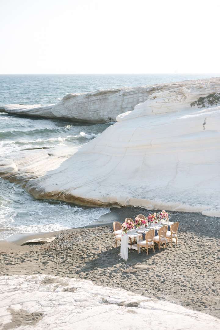 جلسة تصوير رومانسية لحفلات الزفاف في قبرص