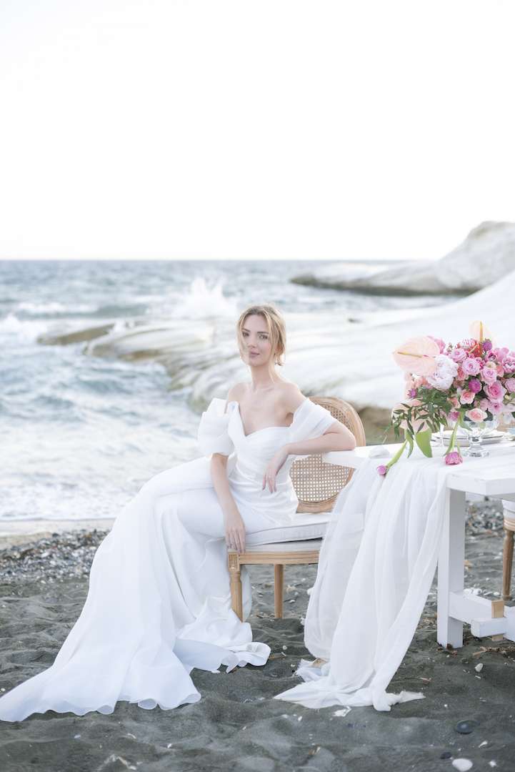جلسة تصوير رومانسية لحفلات الزفاف في قبرص