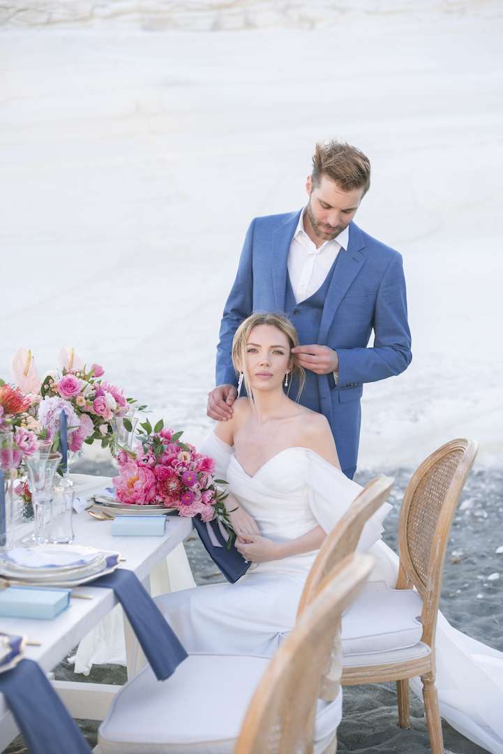 A Romantic Photoshoot for Elopement Weddings in Cyprus