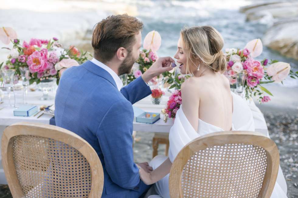 A Romantic Photoshoot for Elopement Weddings in Cyprus