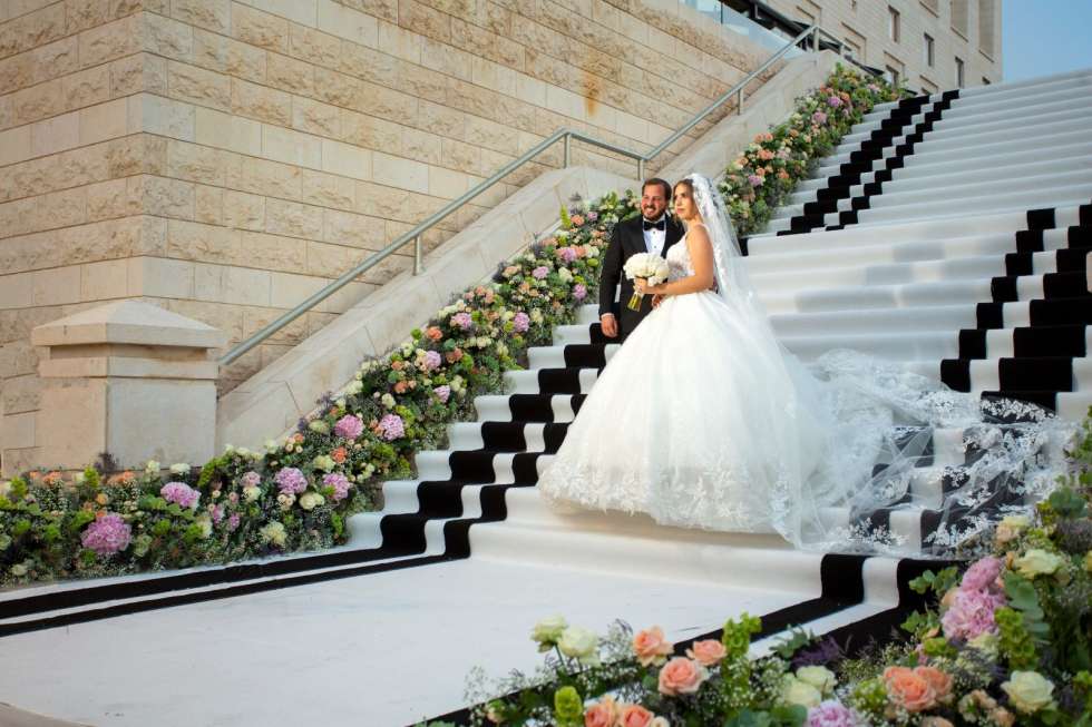 An Enchanted Garden Wedding in Amman