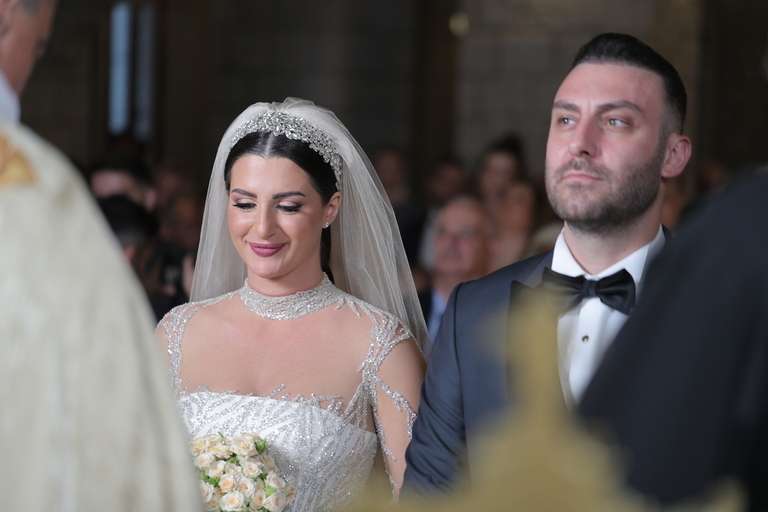 A Dark Enchantment Wedding in Lebanon
