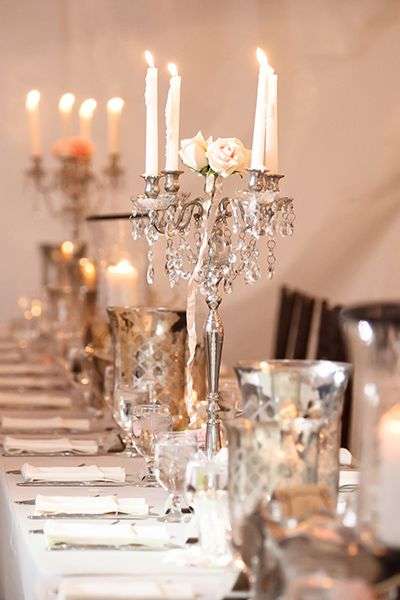 Your Wedding in Colors: Silver and Gold