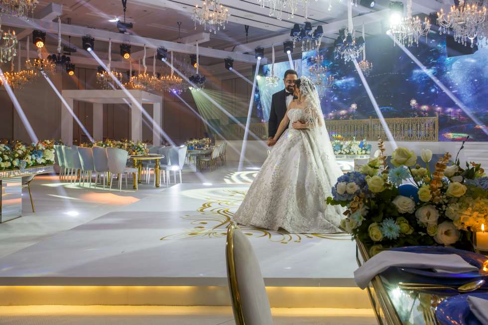 حفل زفاف ساحر من وحي سندريلا في عمّان