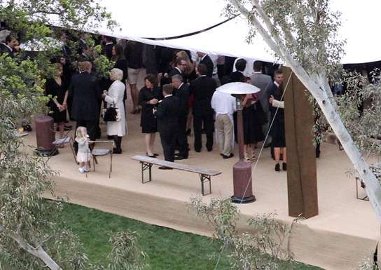 حفل زفاف ريس ويذرسبون وجيم توث