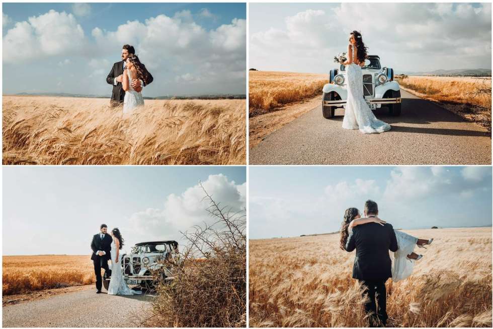 Vintage Destination Wedding in Cyprus