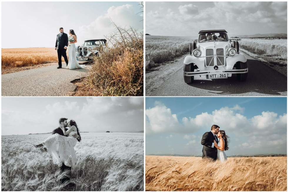 Vintage Destination Wedding in Cyprus