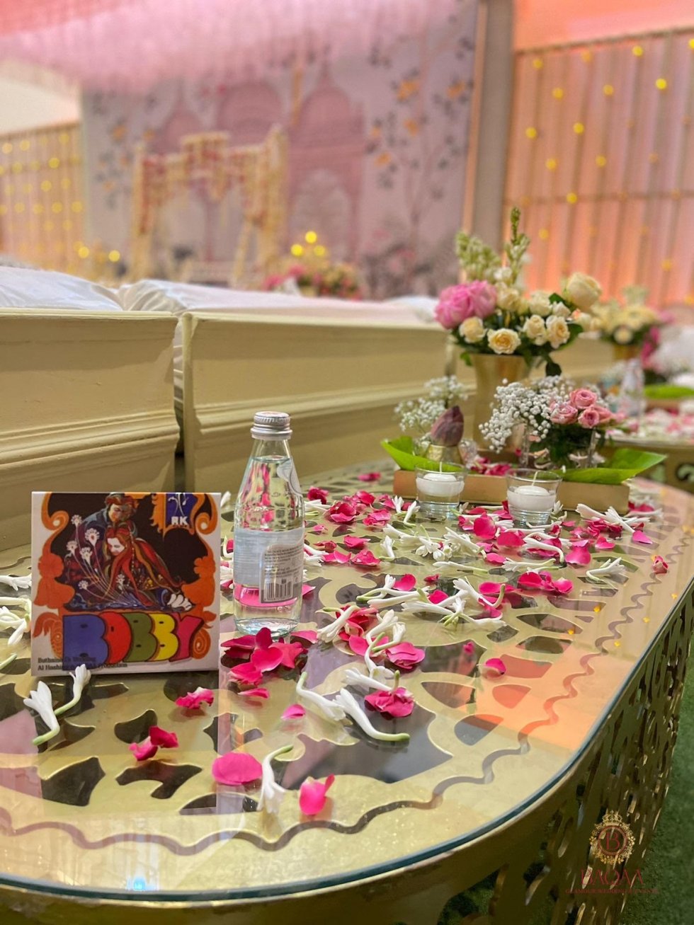 حفل زفاف من وحي بوليوود في دبي