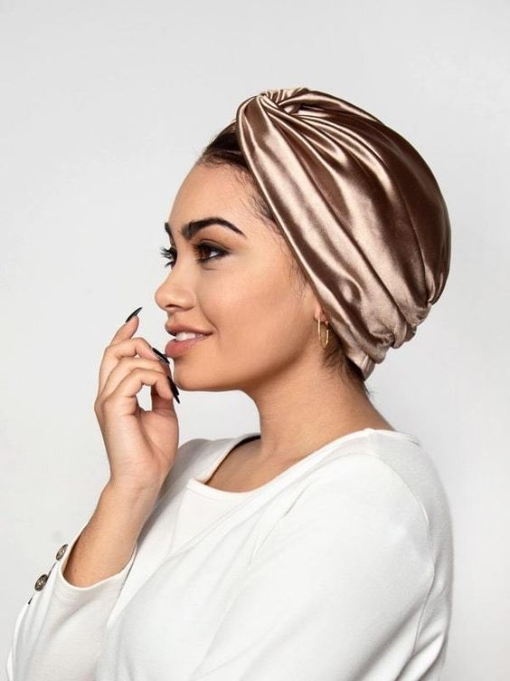 Fashionable Turban Styles for Ramadan