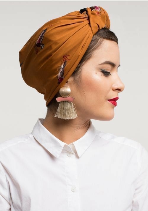 Fashionable Turban Styles for Ramadan