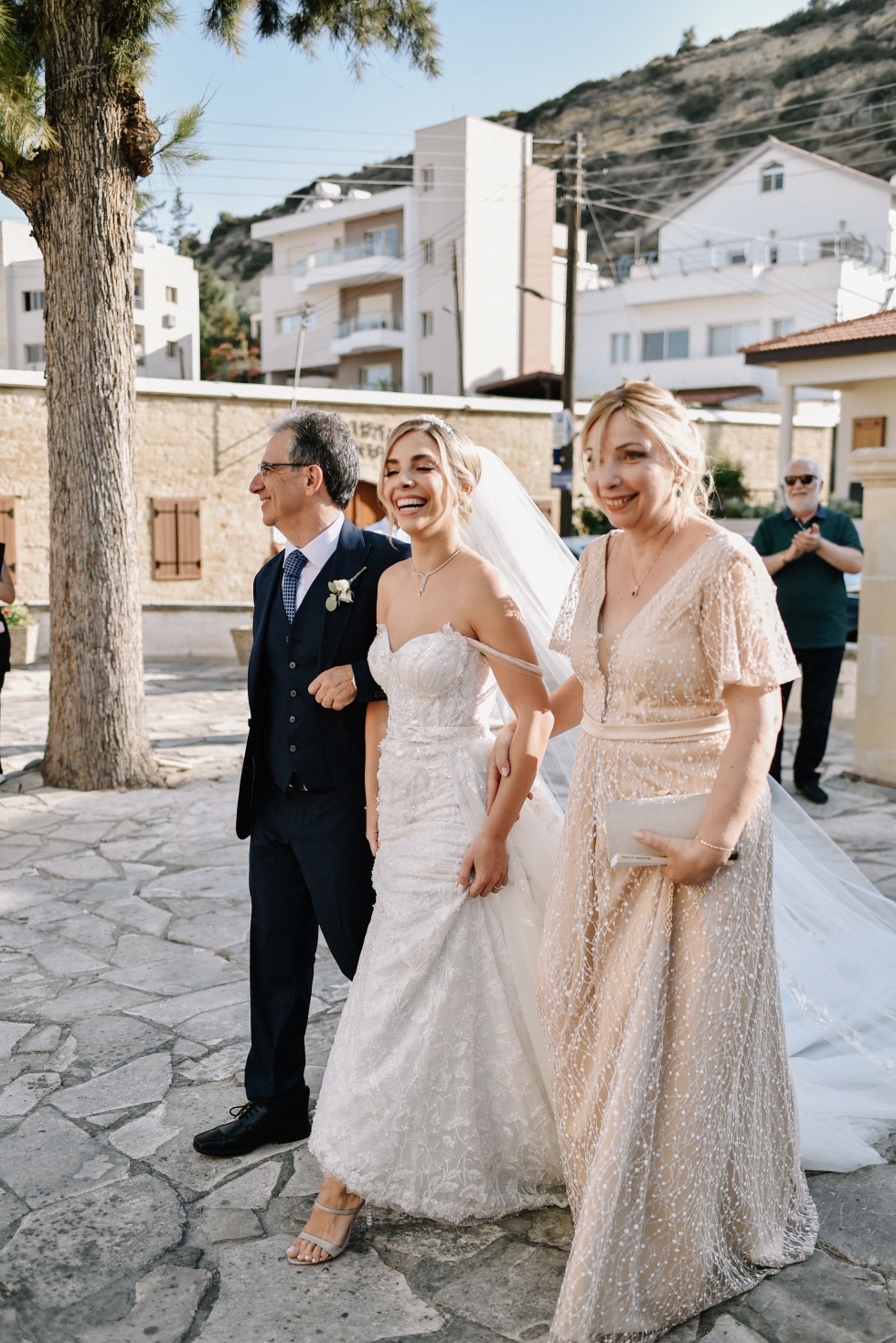 An All White Destination Wedding in Cyprus