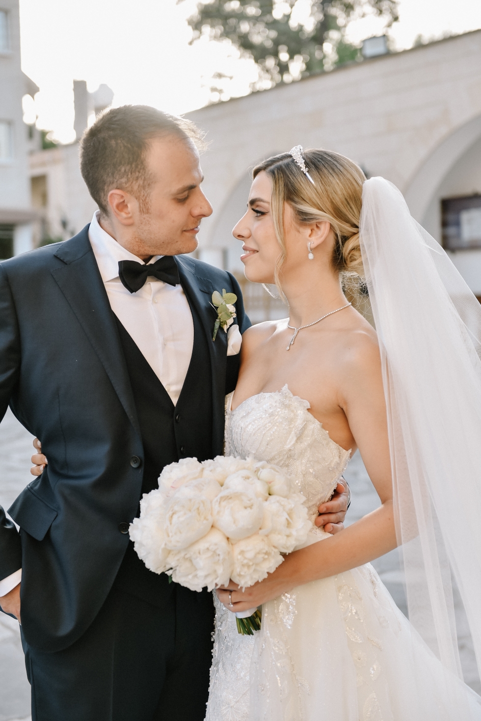 An All White Destination Wedding in Cyprus