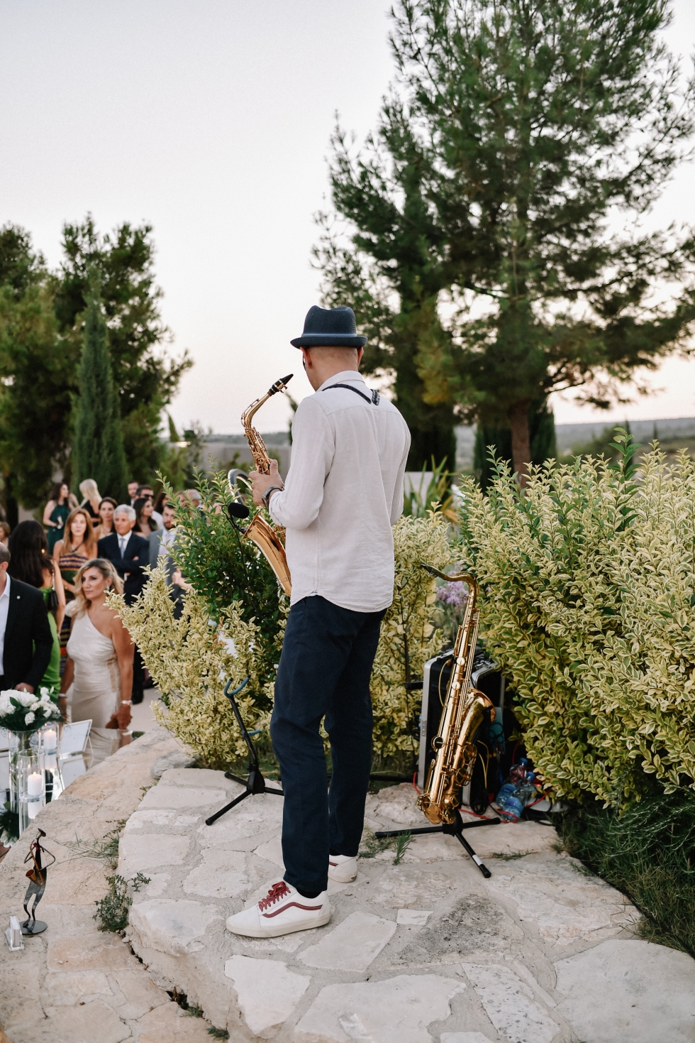 An All White Destination Wedding in Cyprus