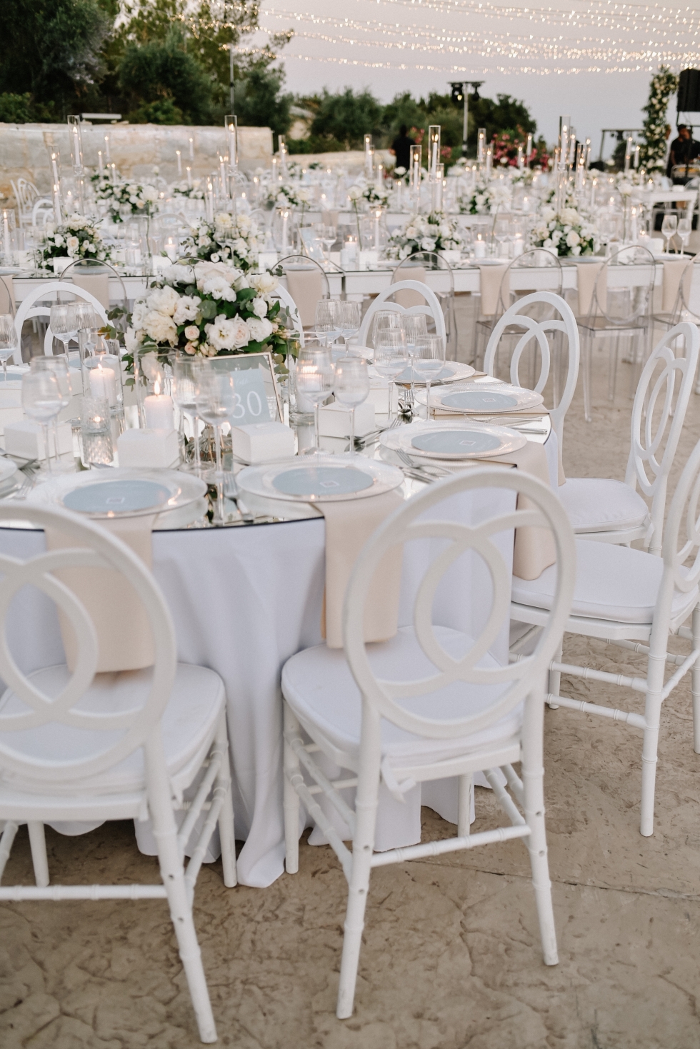 An All White Destination Wedding in Cyprus