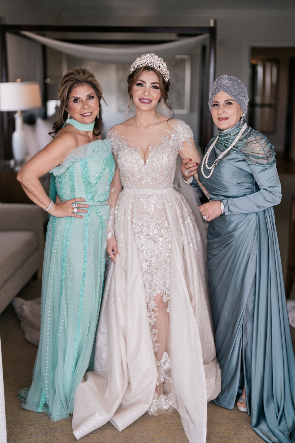 حفل زفاف عربي لا يُنسى في كاليفورنيا