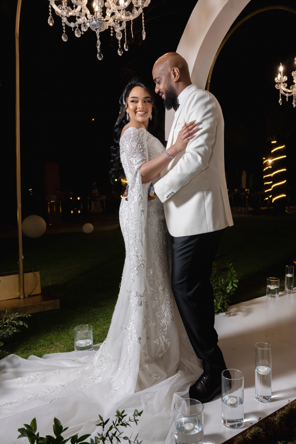 A Legendary Wedding in UAE for Awatif Dahab and Mohaned Salih