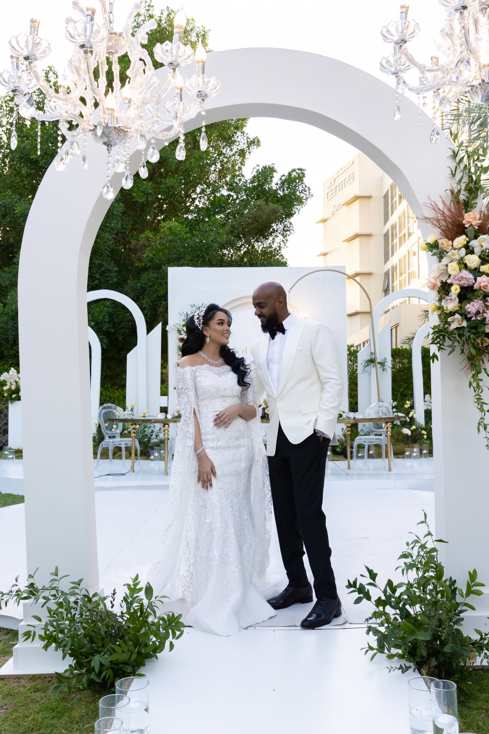 A Legendary Wedding in UAE for Awatif Dahab and Mohaned Salih