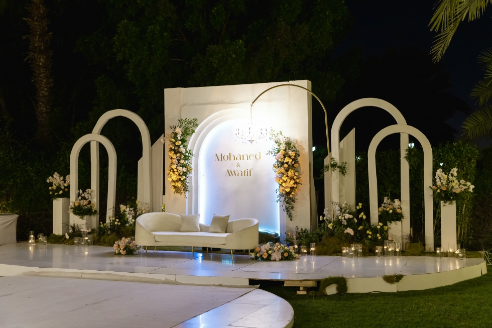 حفل زفاف يجمع بين الأناقة السودانية والفخامة الإماراتية في دبي