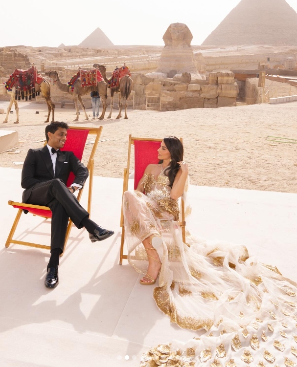 Inside Billionaire's Wedding at The Pyramids in Egypt