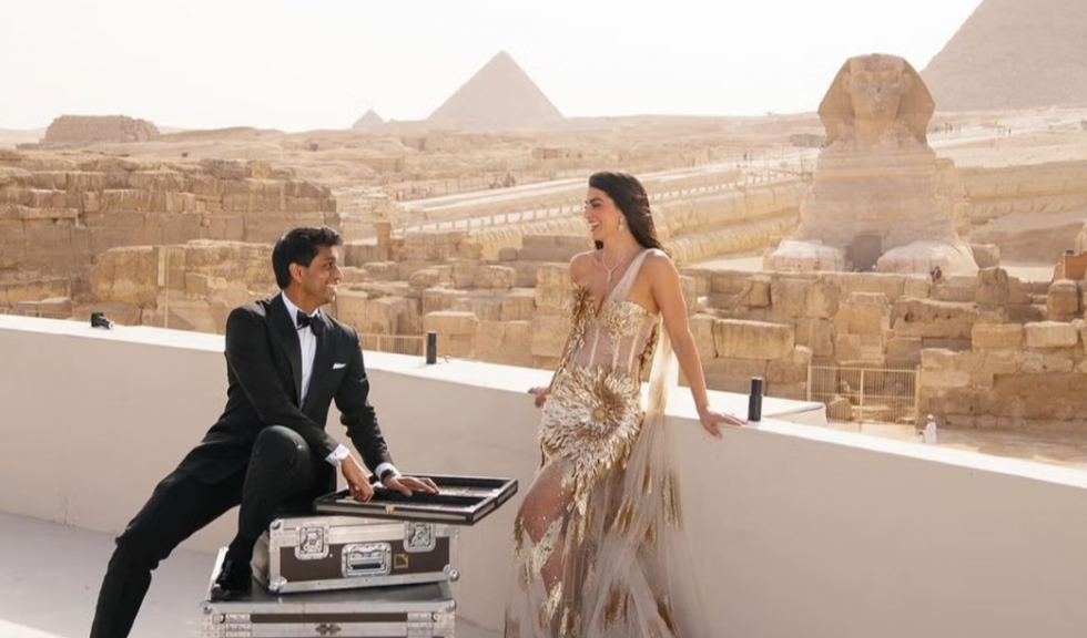 Inside Billionaire's Wedding at The Pyramids in Egypt