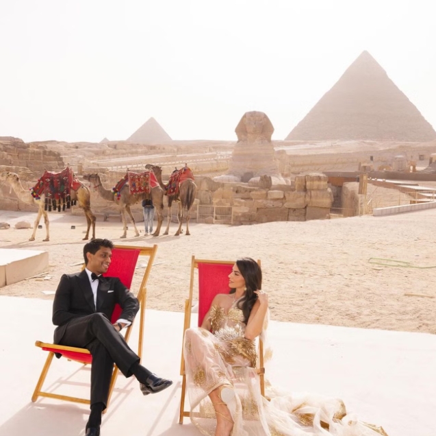 Inside Billionaire's Wedding at The Pyramids in Egypt