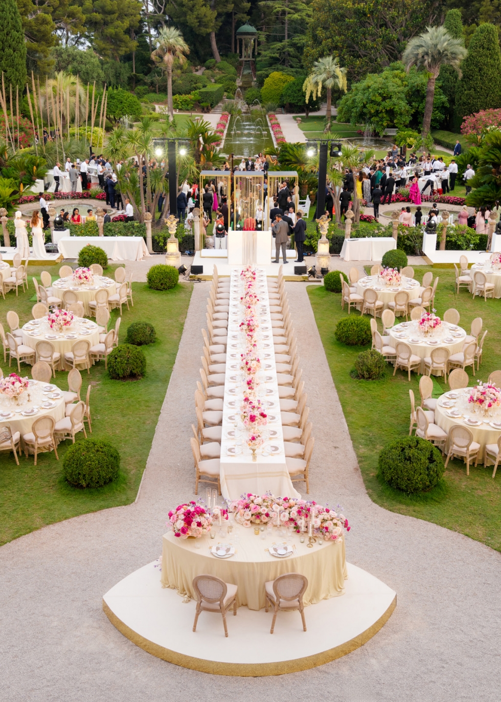 A Luxurious Saudi Wedding in France