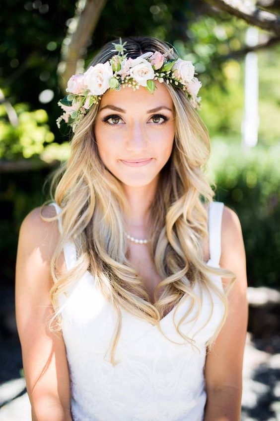 Stunning Bridal Floral Crowns