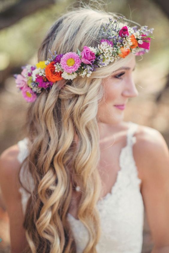 Stunning Bridal Floral Crowns