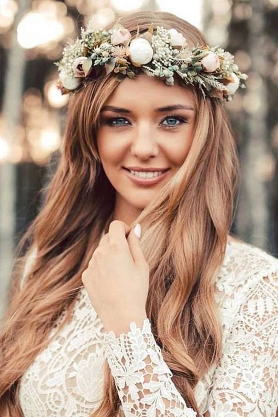 Stunning Bridal Floral Crowns