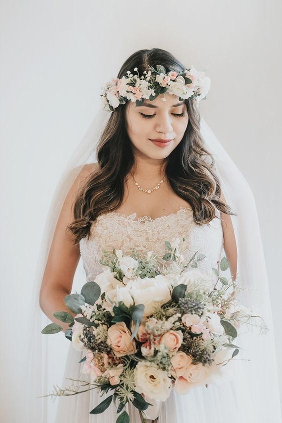 Stunning Bridal Floral Crowns