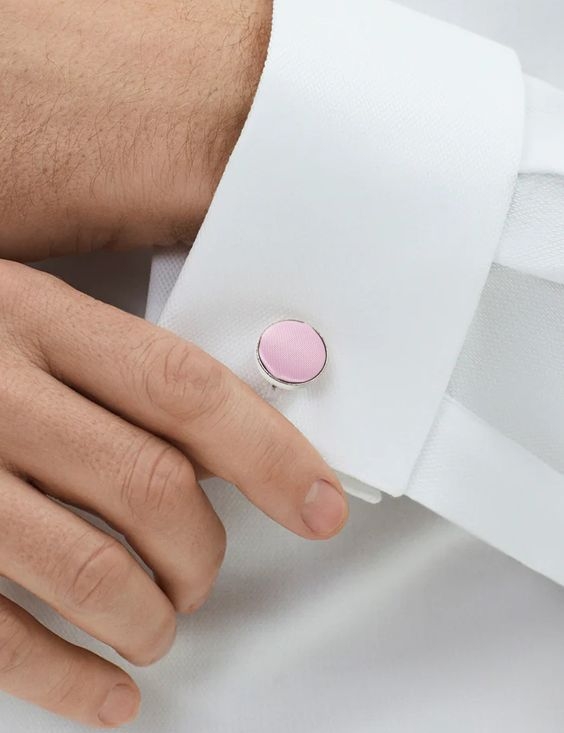 Pink Cufflinks