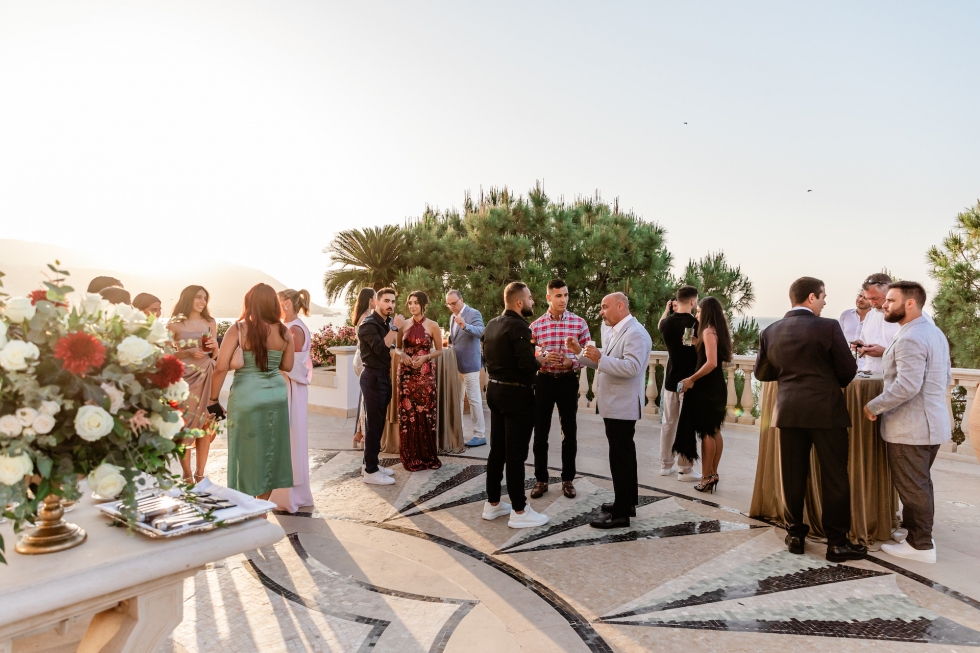 Cocktail Reception at Anassa Hotel 