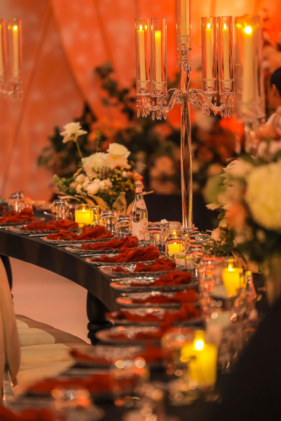 A Beautiful Sunset Colored Wedding in Bahrain A Beautiful Sunset Colored Wedding in Bahrain