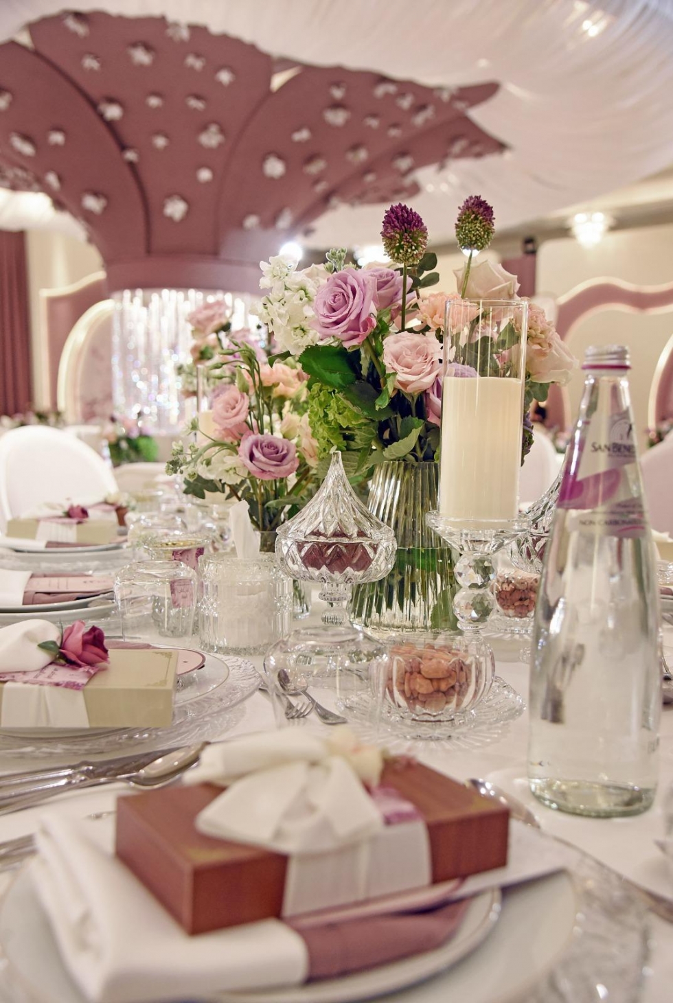An Enchanting White and Lilac Wedding in Doha An Enchanting White and Lilac Wedding in Doha