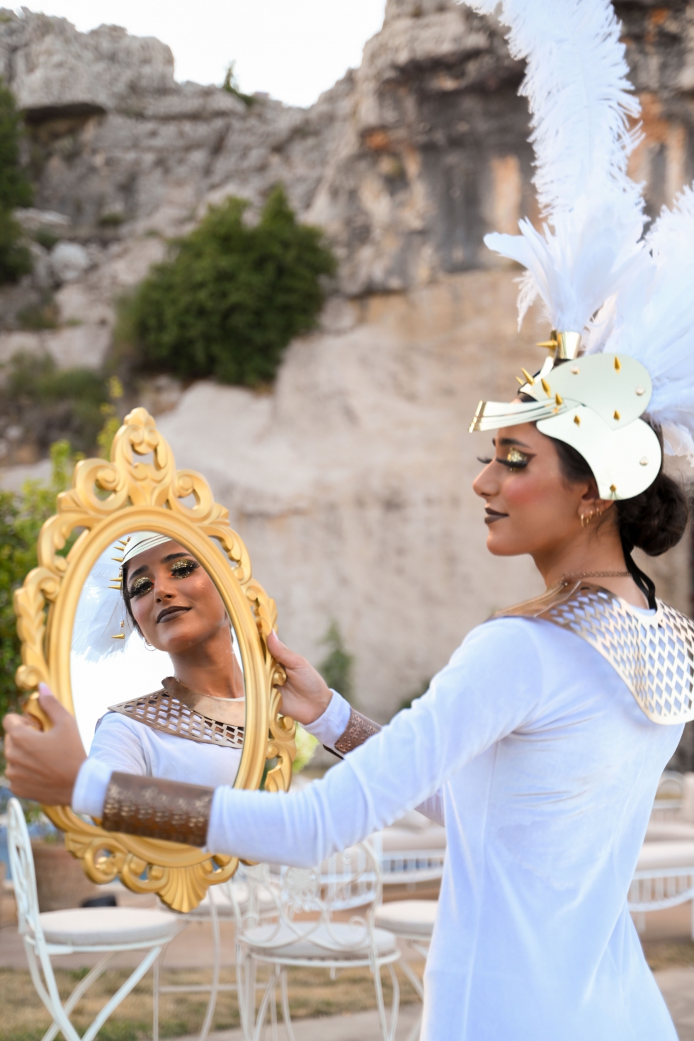 حفل زفاف مستوحى من الإمبراطورية الرومانية في لبنان