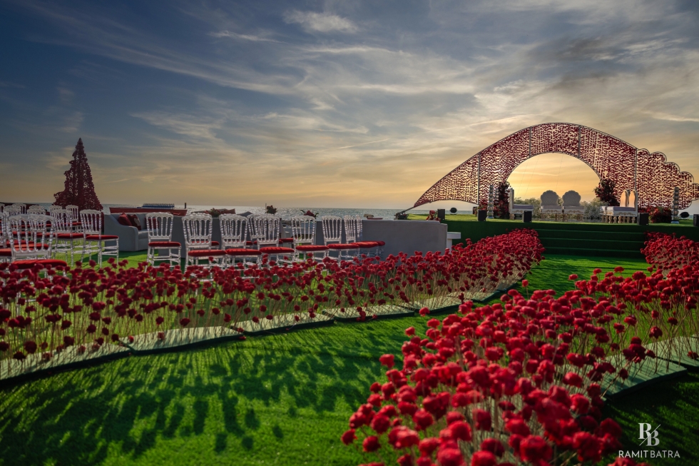 A Stunning Indian Destination Wedding in Bahrain
