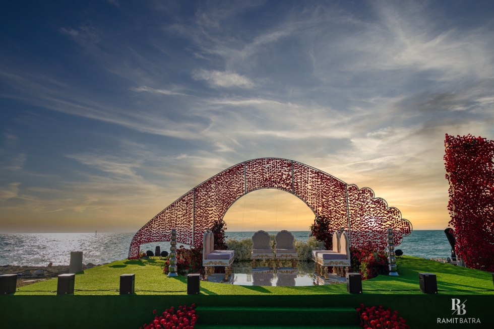 A Stunning Indian Destination Wedding in Bahrain