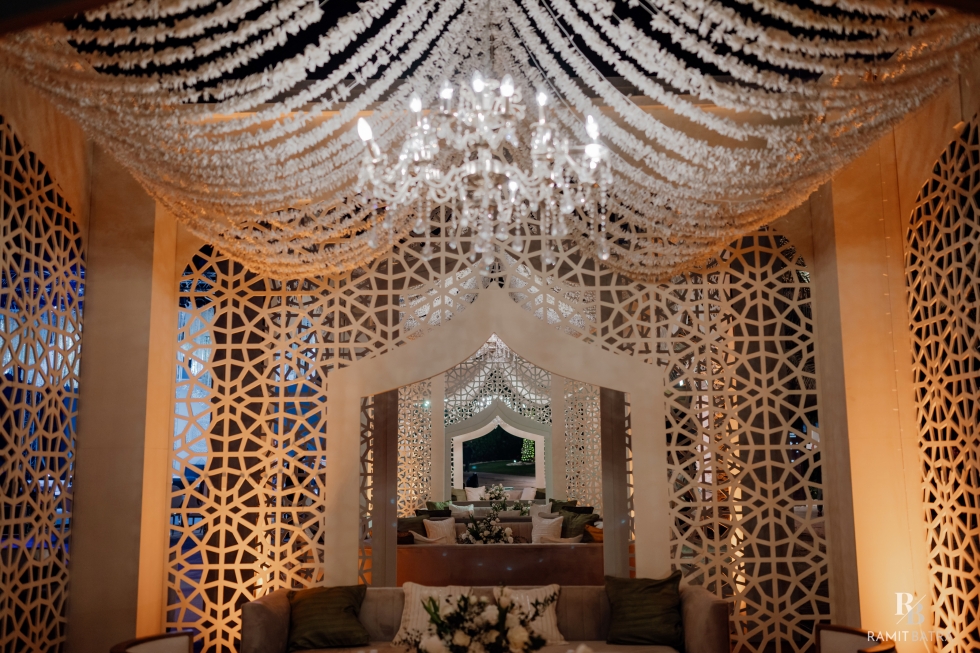A Stunning Indian Destination Wedding in Bahrain