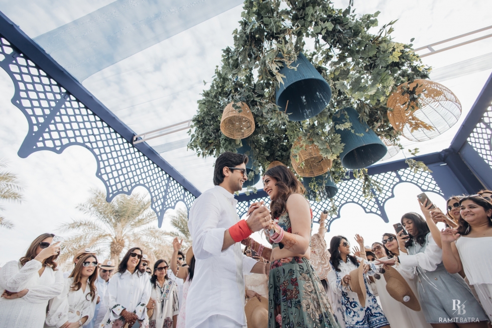 A Stunning Indian Destination Wedding in Bahrain