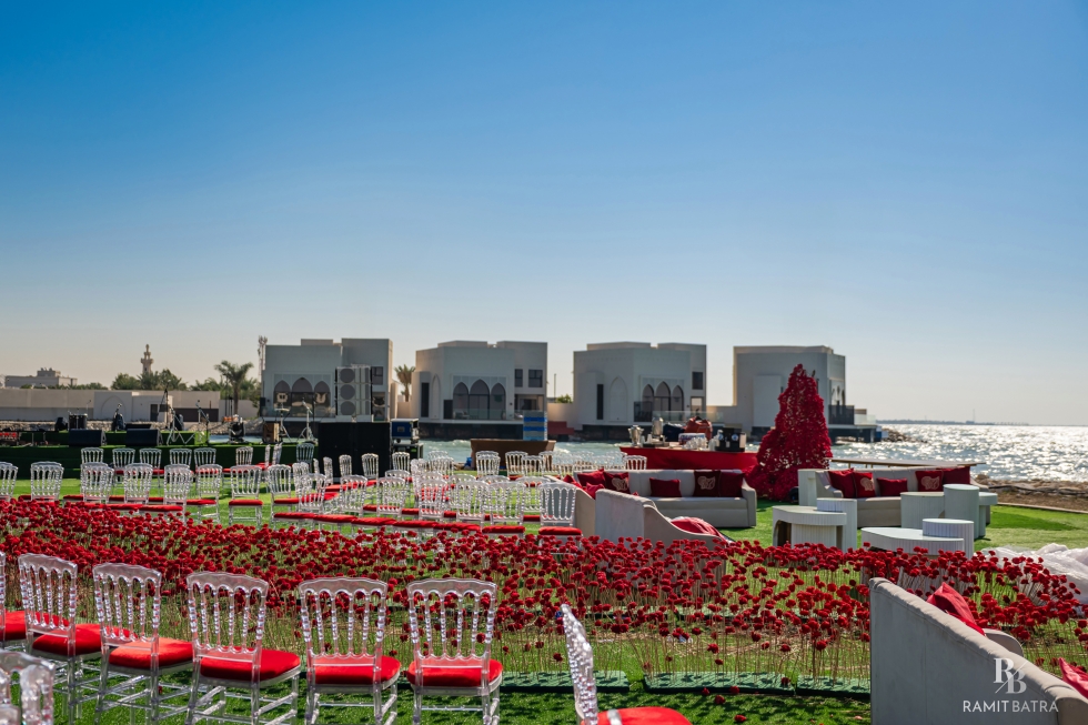 A Stunning Indian Destination Wedding in Bahrain