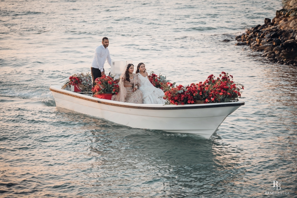 A Stunning Indian Destination Wedding in Bahrain