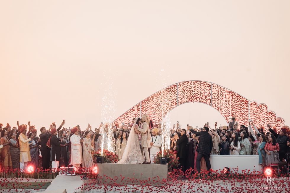 A Stunning Indian Destination Wedding in Bahrain