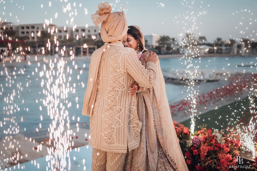A Stunning Indian Destination Wedding in Bahrain