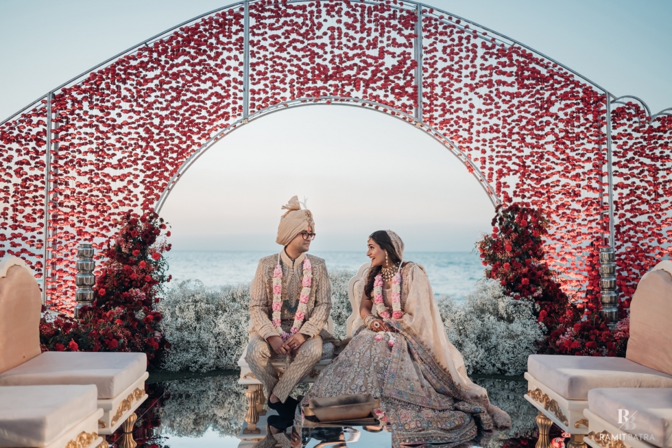 A Stunning Indian Destination Wedding in Bahrain